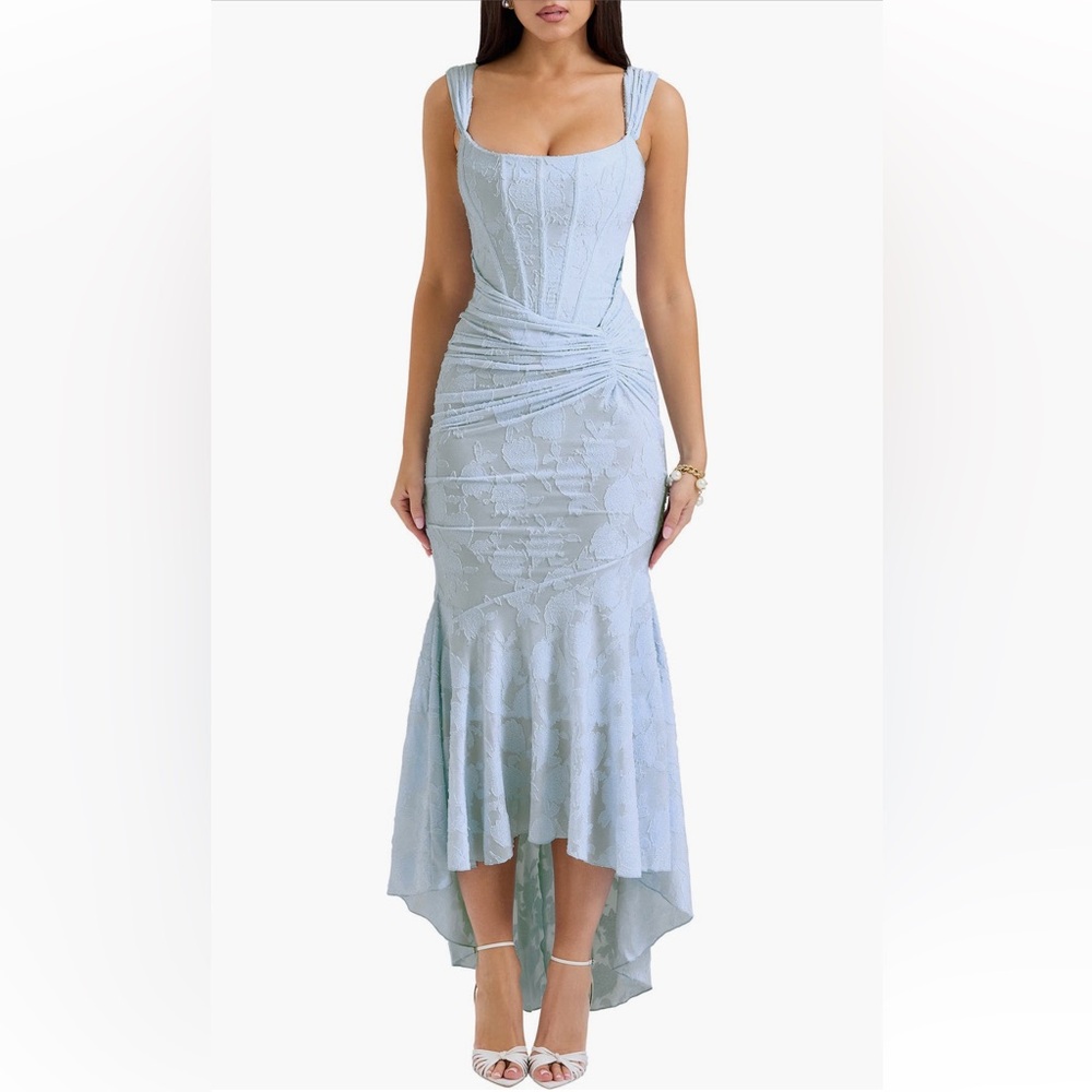 House of CB Cesca dress light blue
